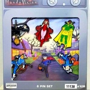 Marvel WandaVision Limited Edition Halloween Pin Collectors Set Amazon exclusive